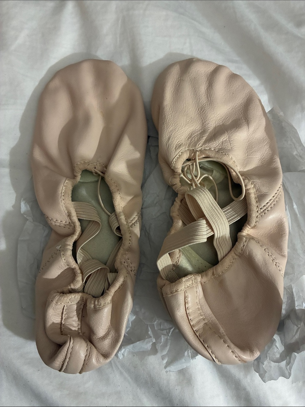 Capezio Ballet Slippers in Light Beige